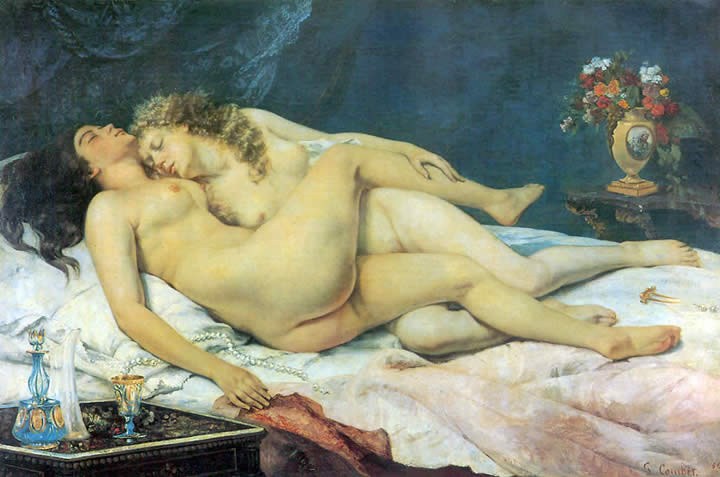 Gustave Courbet The Sleepers